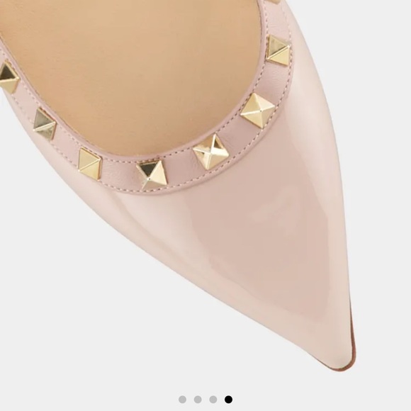 Valentino Garavani Rockstud Patent ballet flats. In very good condition. - Picture 5 of 17